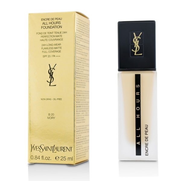 Yves Saint Laurent All Hours Foundation SPF 20 - # BR25 Cool Beige  25ml 0.84oz Sale