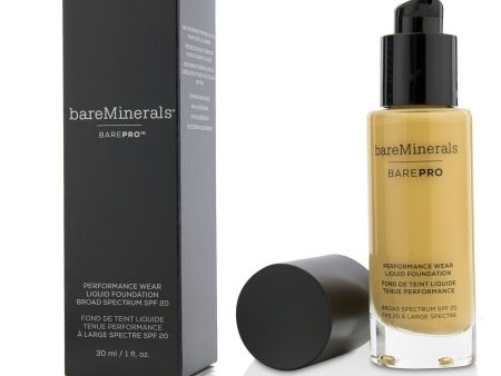 BareMinerals BarePro Performance Wear Liquid Foundation SPF20 - # 16 Sandstone  30ml 1oz Online now