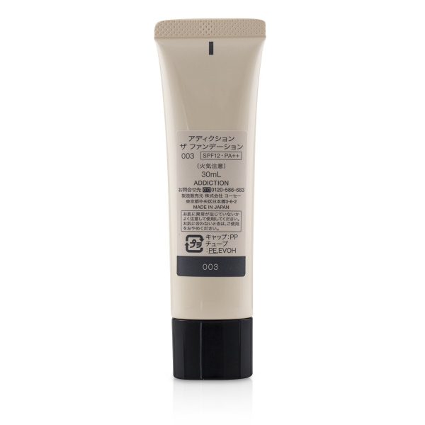 ADDICTION The Foundation SPF 12 - # 012 (Sand)  30ml 1.1oz Online now