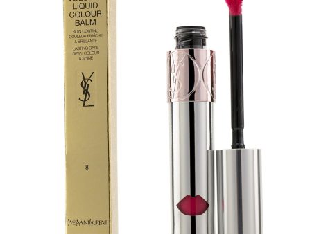 Yves Saint Laurent Volupte Liquid Colour Balm - # 8 Excite Me Pink  6ml 0.2oz Discount