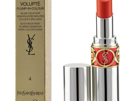 Yves Saint Laurent Volupt Plump In Colour Lip Balm - # 04 Exposing Coral (True Coral)  3.5g 0.12oz Cheap