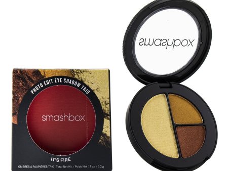 Smashbox Photo Edit Eye Shadow Trio - # It s Fire (Pushup Bronze, Sizzle Reel, Pixel Dust)  3.2g 0.11oz on Sale