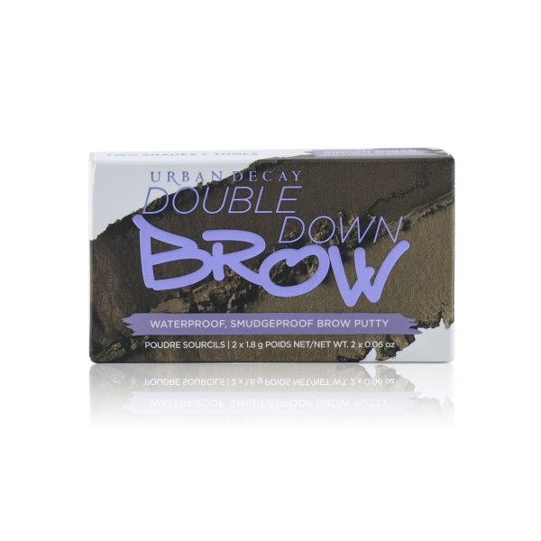 Urban Decay Double Down Brow - # Taupe Trap  (Taupe)  2x1.8g 0.06oz For Sale