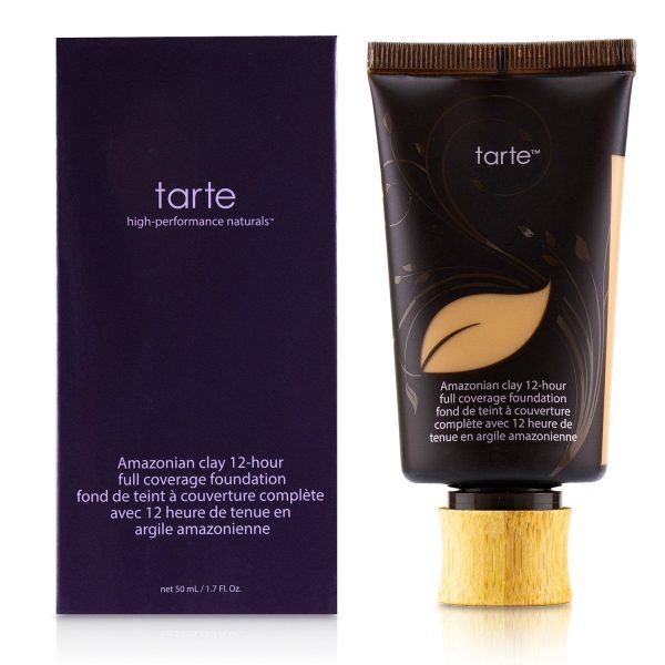 Tarte Amazonian Clay 12 Hour Full Coverage Foundation - # 47G Tan Deep Golden  50ml 1.7oz Hot on Sale