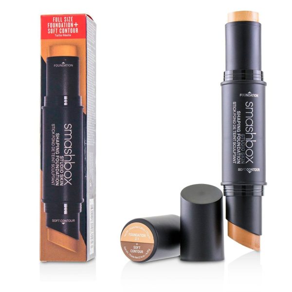 Smashbox Studio Skin Shaping Foundation + Soft Contour Stick - # 3.3 Warm Medium Beige  11.75g 0.4oz Online Hot Sale