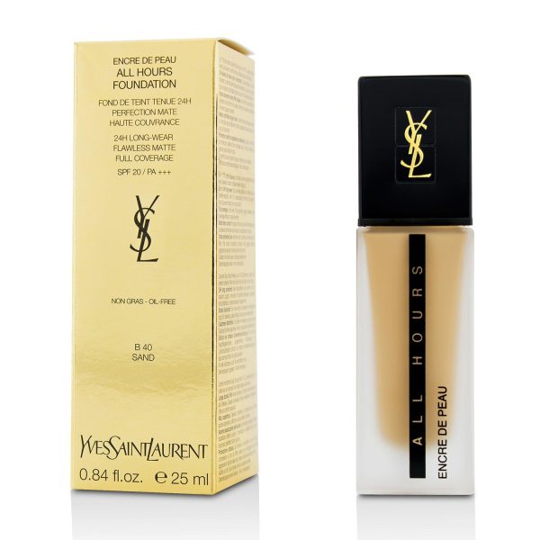 Yves Saint Laurent All Hours Foundation SPF 20 - # BR50 Cool Honey  25ml 0.84oz For Discount