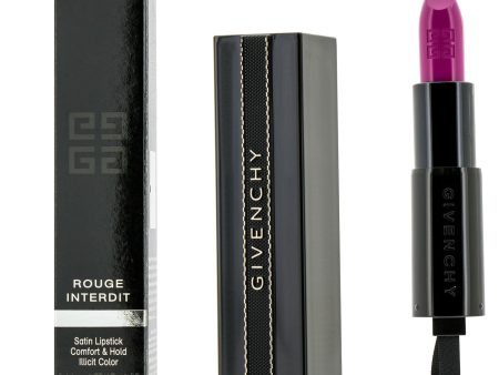 Givenchy Rouge Interdit Satin Lipstick - # 24 Ultravioline  3.4g 0.12oz Hot on Sale