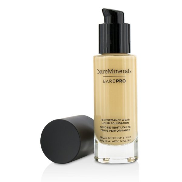 BareMinerals BarePro Performance Wear Liquid Foundation SPF20 - # 12 Warm Natural  30ml 1oz Fashion