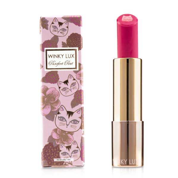 Winky Lux Purrfect Pout Sheer Lipstick - # Fur-Ever (Sheer Raspberry) (Unboxed)  3.6g 0.12oz Cheap