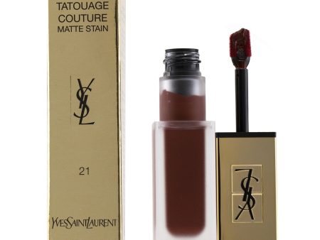 Yves Saint Laurent Tatouage Couture Matte Stain - # 21 Burgundy Instinct  6ml 0.2oz For Discount