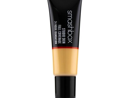 Smashbox Studio Skin Full Coverage 24 Hour Foundation - # 2.35 Light Medium With Warm Golden Undertone  30ml 1oz For Sale