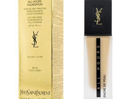 Yves Saint Laurent All Hours Foundation SPF 20 - # BR50 Cool Honey  25ml 0.84oz For Discount