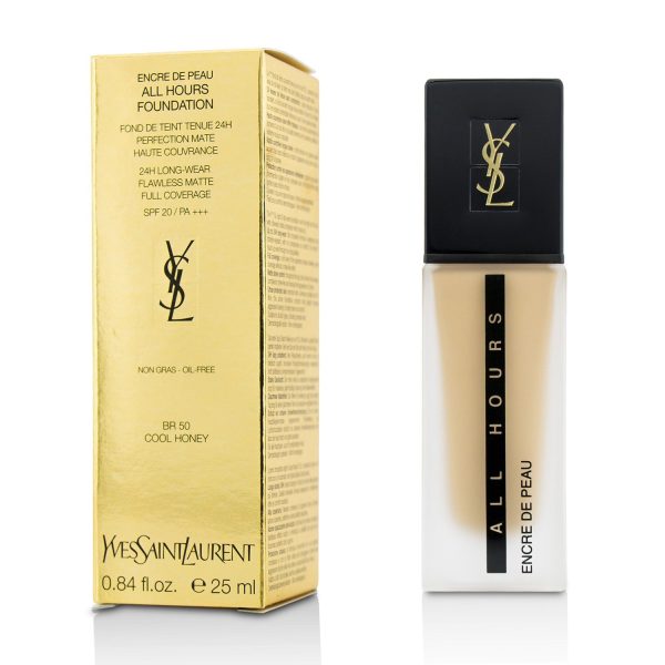 Yves Saint Laurent All Hours Foundation SPF 20 - # BR50 Cool Honey  25ml 0.84oz For Discount