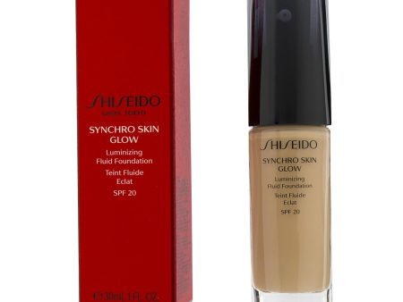 Shiseido Synchro Skin Glow Luminizing Fluid Foundation SPF 20 - # Rose 2  30ml 1oz Fashion