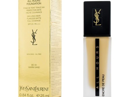 Yves Saint Laurent All Hours Foundation SPF 20 - # BD40 Warm Sand  25ml 0.84oz Cheap