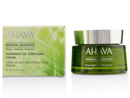 Ahava Mineral Radiance Overnight De-Stressing Cream  50ml 1.7oz on Sale