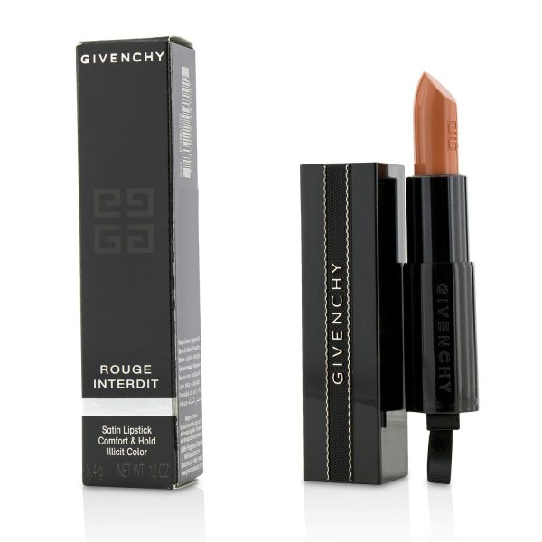 Givenchy Rouge Interdit Satin Lipstick - # 6 Rose Nocturne  3.4g 0.12oz Sale