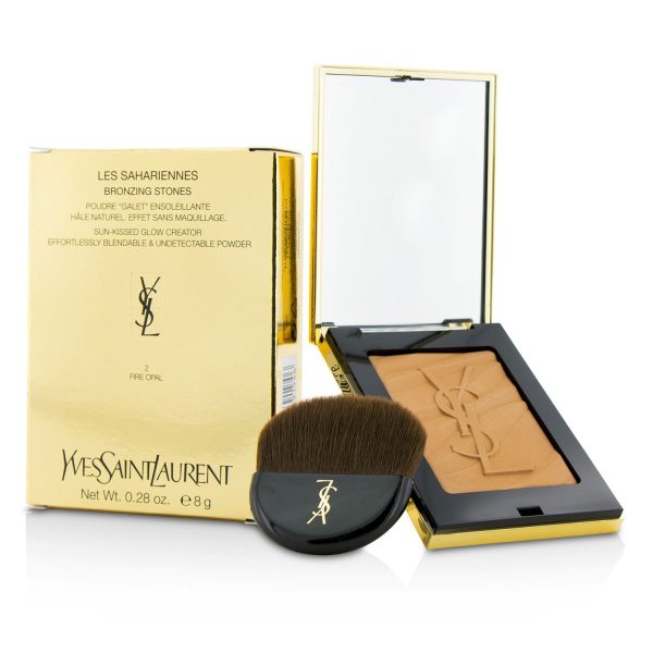 Yves Saint Laurent Les Sahariennes Bronzing Stones Sun Kissed Glow Creator - # 1 Sunstone (Light)  8g 0.28oz Online Sale