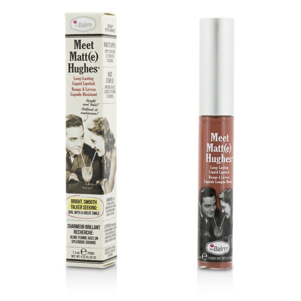 TheBalm Meet Matte Hughes Long Lasting Liquid Lipstick - Sincere  7.4ml 0.25oz on Sale