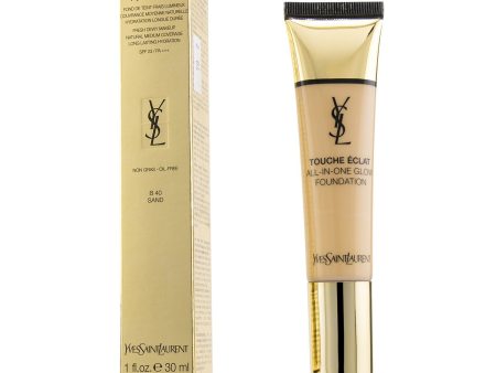 Yves Saint Laurent Touche Eclat All In One Glow Foundation SPF 23 - # B40 Sand  30ml 1oz For Cheap