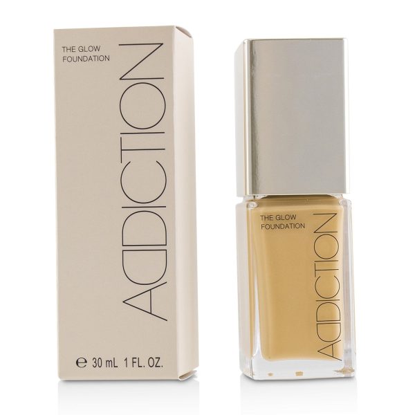 ADDICTION The Glow Foundation SPF 20 - # 013 (Golden Sand)  30ml 1oz on Sale