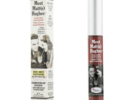 TheBalm Meet Matte Hughes Long Lasting Liquid Lipstick - Charming  7.4ml 0.25oz Online now