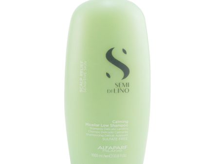 AlfaParf Semi Di Lino Scalp Relief Calming Micellar Low Shampoo (Sensitive Skin)  1000ml 33.8oz Fashion