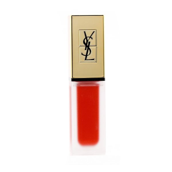 Yves Saint Laurent Tatouage Couture Matte Stain - # 8 Black Red Code  6ml 0.2oz Online