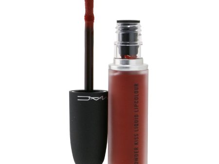 MAC Powder Kiss Liquid Lipcolour - # 991 Devoted To Chili  5ml 0.17oz Hot on Sale