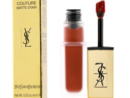 Yves Saint Laurent Tatouage Couture Matte Stain - # 9 Grenat No Rules  6ml 0.2oz For Cheap