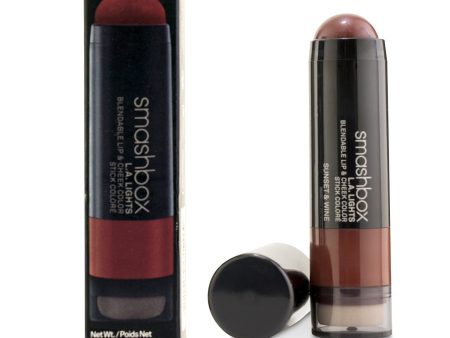 Smashbox L.A. Lights Blendable Lip & Cheek Color - # Sunset & Wine  5g 0.17oz Hot on Sale