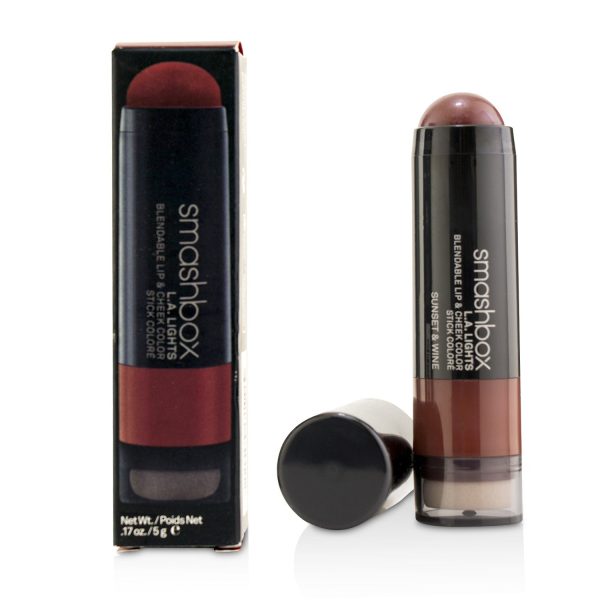 Smashbox L.A. Lights Blendable Lip & Cheek Color - # Sunset & Wine  5g 0.17oz Hot on Sale