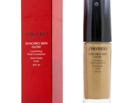 Shiseido Synchro Skin Glow Luminizing Fluid Foundation SPF 20 - # Neutral 4  30ml 1oz Online Sale