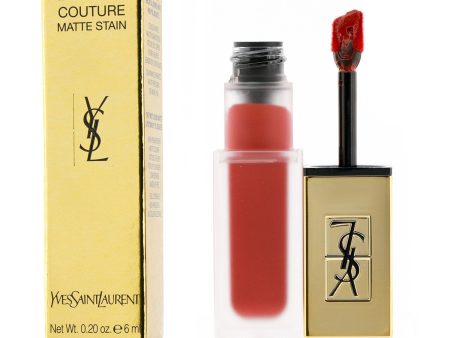 Yves Saint Laurent Tatouage Couture Matte Stain - # 12 Red Tribe  6ml 0.2oz Online