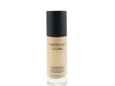 BareMinerals BarePro Performance Wear Liquid Foundation SPF20 - # 10.5 Linen  30ml 1oz Online now