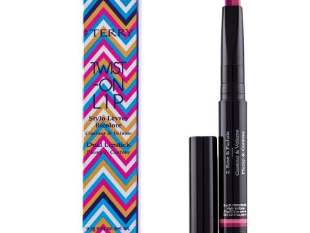 By Terry Twist On Lip Dual Lipstick - # 2 Rose & Fuchsia  0.8g 0.027oz on Sale