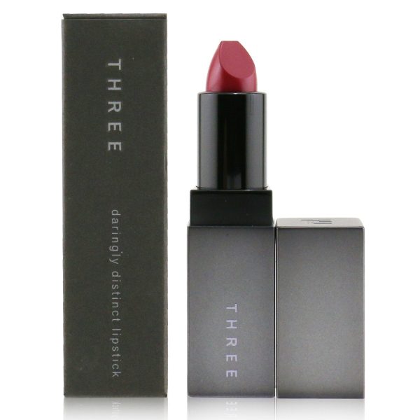 THREE Daringly Distinct Lipstick - # 04 Dare 2B Dynamic (Antique Red)  4g 0.14oz Sale