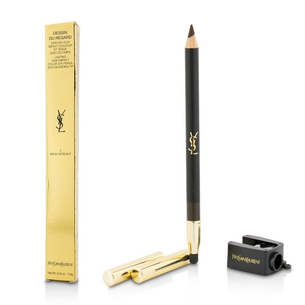 Yves Saint Laurent Dessin Du Regard Lasting High Impact Color Eye Pencil - # 5 Vert Caprice  1.19g 0.04oz Online now