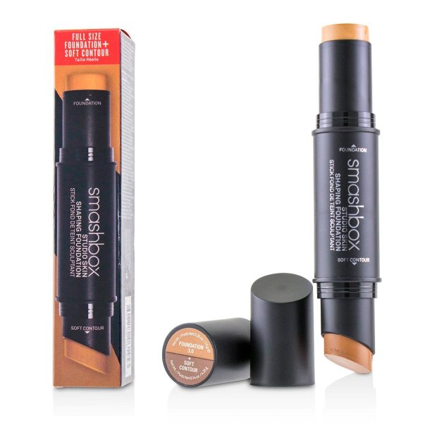 Smashbox Studio Skin Shaping Foundation + Soft Contour Stick - # 3.0 Warm Beige  11.75g 0.4oz Sale