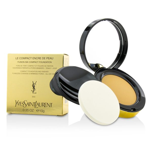 Yves Saint Laurent Le Compact Encre De Peau Fusion Ink Compact Foundation - # B40  10g 0.35oz Online now