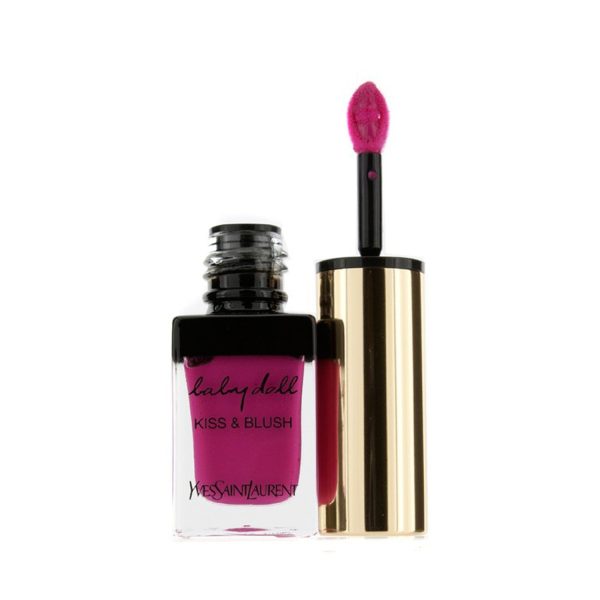 Yves Saint Laurent Baby Doll Kiss & Blush - # 01 Fuchsia Desinvolte  10ml 0.33oz Hot on Sale