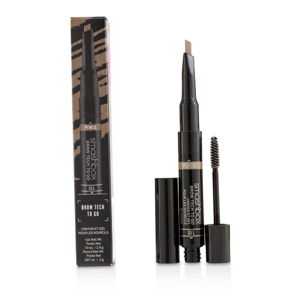 Smashbox Brow Tech To Go (Gel 2.9g 0.1oz + Pencil 0.2g 0.007oz) - Dark Brown  3.1g 0.107oz For Cheap