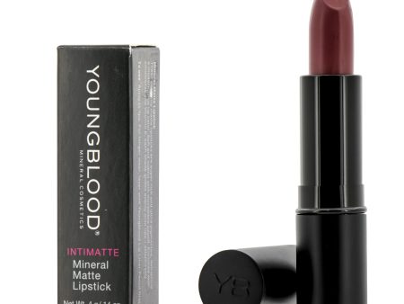 Youngblood Intimatte Mineral Matte Lipstick - #Vamp  4g 0.14oz Online