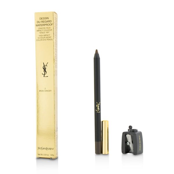 Yves Saint Laurent Dessin Du Regard Waterproof High Impact Color Eye Pencil - # 1 Noir Effronte  1.2g 0.04oz Sale