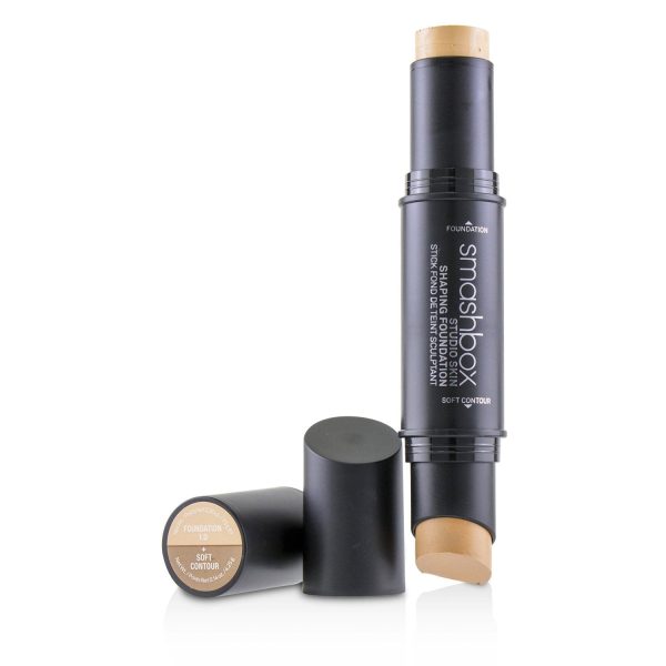 Smashbox Studio Skin Shaping Foundation + Soft Contour Stick - # 2.3 Neutral Beige  11.75g 0.4oz Fashion