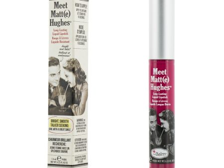 TheBalm Meet Matte Hughes Long Lasting Liquid Lipstick - Sentimental  7.4ml 0.25oz Online now