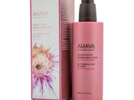 Ahava Deadsea Water Mineral Body Lotion - Cactus & Pink Pepper  250ml 8.5oz Online Sale