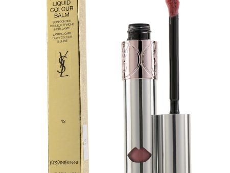 Yves Saint Laurent Volupte Liquid Colour Balm - # 12 Chase Me Nude  6ml 0.2oz Cheap