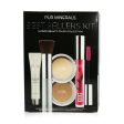 PUR (PurMinerals) Best Sellers Kit (5 Piece Beauty To Go Collection) (1x Primer, 1x Pressed Powder, 1x Bronzer, 1x Mascara, 1x Brush) - # Light  5pcs Fashion