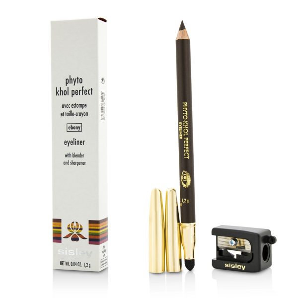 Sisley Phyto Khol Perfect Eyeliner (With Blender and Sharpener) - # Ebony  1.2g 0.04oz Supply